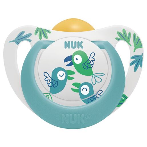 NUK Star Latex duda, Ptice, 6-18 mj
