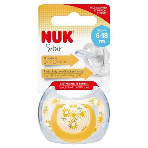 NUK Star duda sa kutijicom, Cvjetići, 6-18 mj