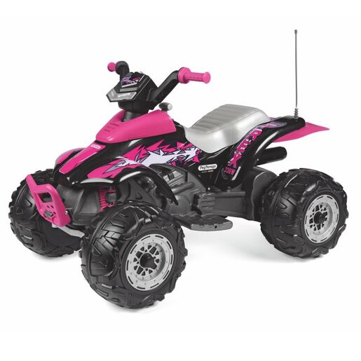 Peg Perego Corral T-Rex 12V Pink električni quad, 3-8 god.