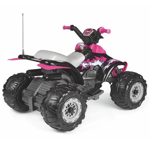 Peg Perego Corral T-Rex 12V Pink električni quad, 3-8 god.