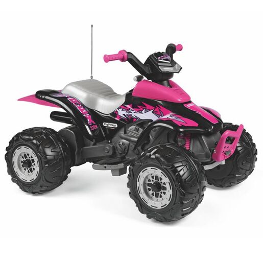 Peg Perego Corral T-Rex 12V Pink električni quad, 3-8 god.