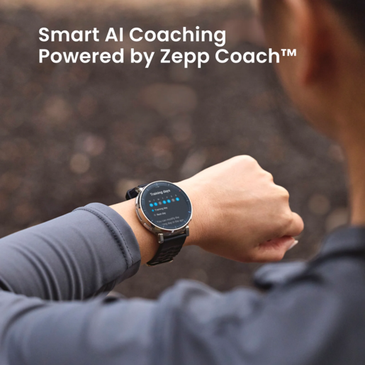 Amazfit Active 3 Premium, pametni sat, Atlas Blue