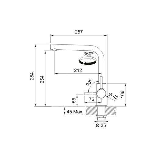 Franke Set Maris MRX 210-50 TL sudoper + LINA L česma