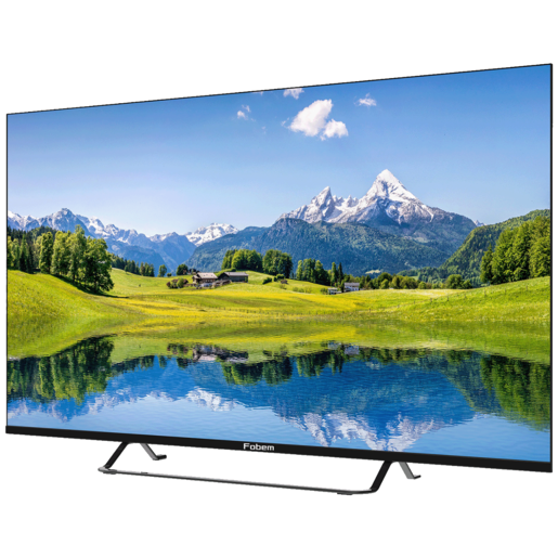 Fobem QLED televizor MT55EG8000QF, 4K Ultra HD, Smart TV, Google TV™, HDR10+, crni