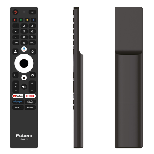 Fobem LED televizor MT50EG8000F, 4K Ultra HD, Smart TV, Google TV™, crni
