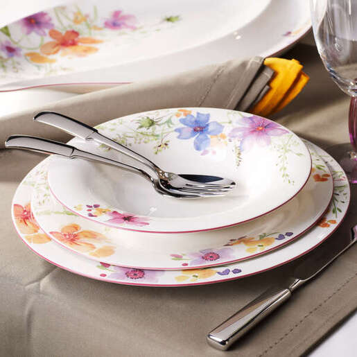 Villeroy & Boch duboki tanjir Mariefleur 23 cm, Premium porculan / 1041002700