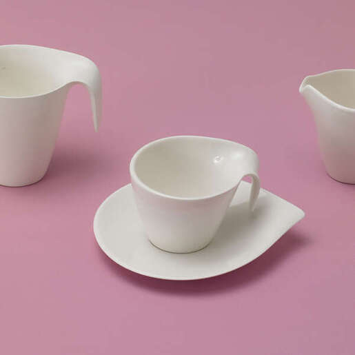 Villeroy & Boch tanjirić za kafu Flow 18 x 15 cm, Premium porculan / 1034201310