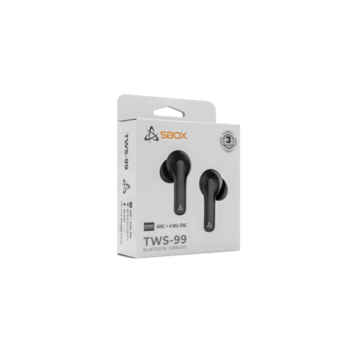 SBOX  Ear Buds Slušalice + mikrofon Bluetooth EB-TWS99 Crne