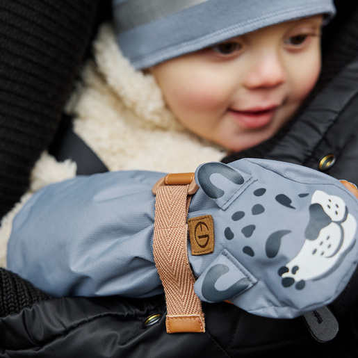 Elodie Zimska kapa 6-12m, Berry Blue
