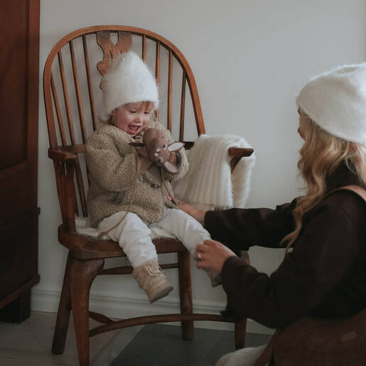 Elodie Zimska kapa 1-2 god, Shearling