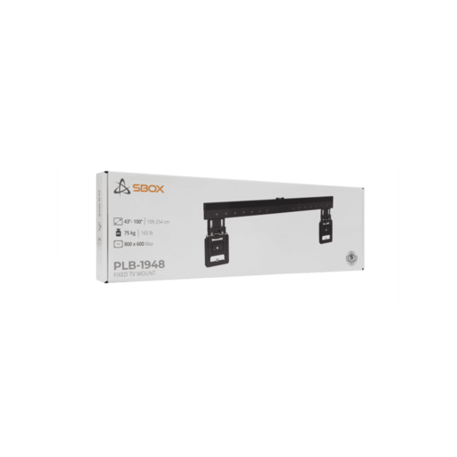 SBOX zidni nosač PLB-1948 (43-100"/75kg/800x600)