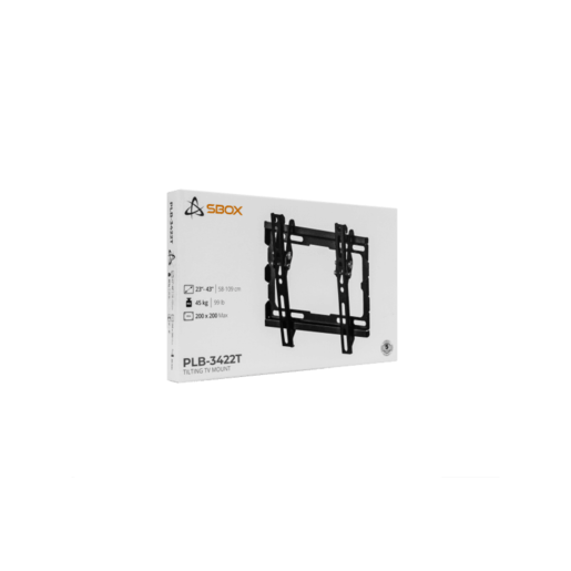SBOX zidni nosač PLB-3422T-2 (23-43"/45kg/200x200)