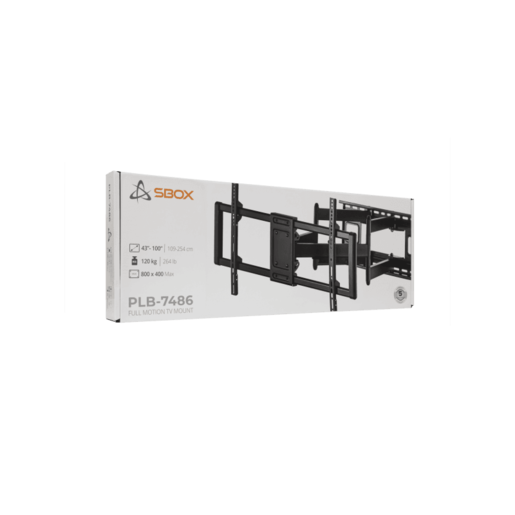 SBOX zidni nosač PLB-7486 (43-100"/120kg/800x400)