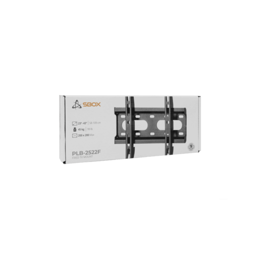 SBOX zidni nosač PLB-2522F-2 (23-43"/45kg/200x200)