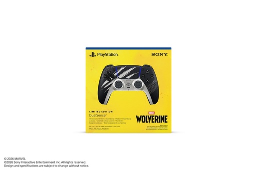 PS5 Dualsense Wireless Controller Marvel’s Wolverine Adamantium Limited Edition