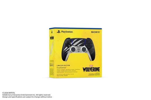 PS5 Dualsense Wireless Controller Marvel’s Wolverine Adamantium Limited Edition