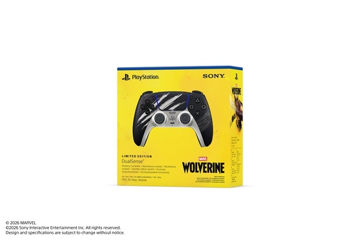 PS5 Dualsense Wireless Controller Marvel’s Wolverine Adamantium Limited Edition