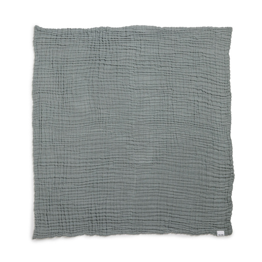 Elodie Višeslojna muslin dekica Deco Turquoise - 120X120