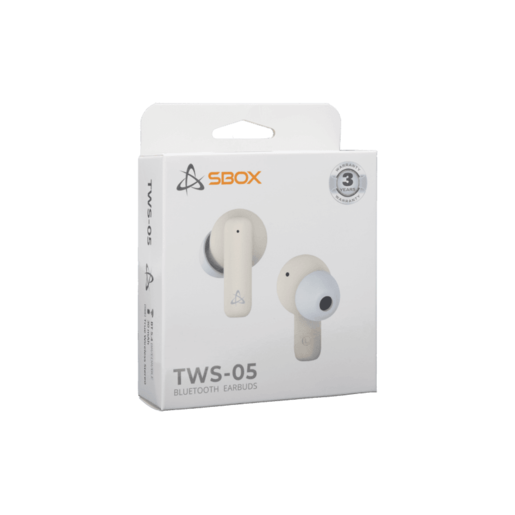 SBOX Ear Buds Slušalice + mikrofon Bluetooth EB-TWS05 Beige