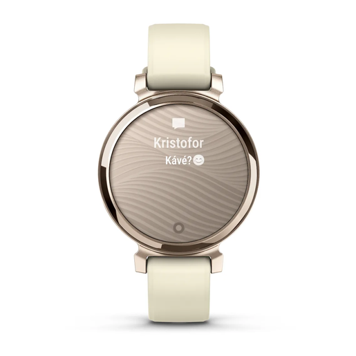 GARMIN Lily 2 Krem-zlatni sa silikonskim remenom boje kokosa