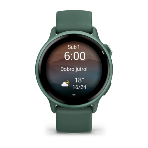 GARMIN Vivoactive 6 Jasper Green/J. Green Metallic