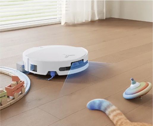 ECOVACS robotski usisavač Deebot T90 OMNI, 30000 Pa, do 500 m2 čišćenja, bijeli