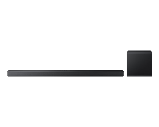 SAMSUNG soundbar HW-QS700F 3.1.2 ch, Wireless Dolby Atmos, Q-Symphony, SpaceFit Pro, AirPlay, crni