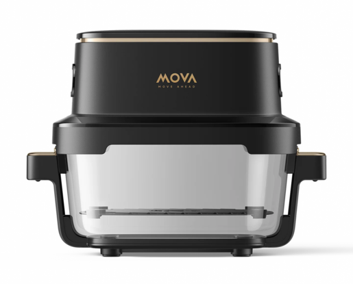 MOVA friteza na vrući zrak AF20 Pro Aeroglass, 1700 W, 4 + 2,5 l, 8 programa