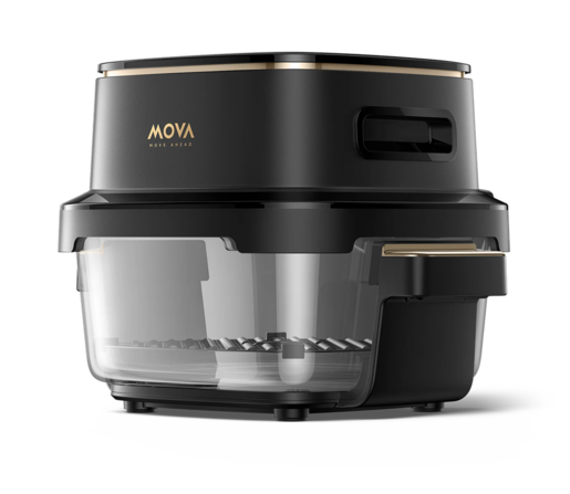 MOVA friteza na vrući zrak AF20 Pro Aeroglass, 1700 W, 4 + 2,5 l, 8 programa