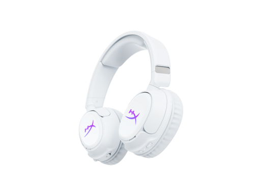 HyperX gaming slušalice Cloud Flight 2, bežične, RGB, bijele