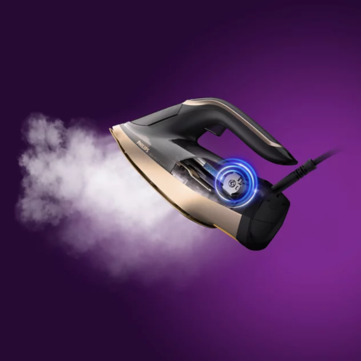 PHILIPS pegla na paru DST8070/80 Serija Azur 8000, 3000 W, 260 g dodatne pare