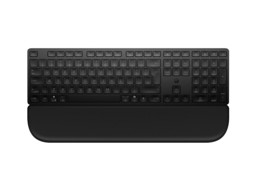 HP 585K Multi-Device Dual-Mode bežična tastatura s naslonom za dlanove, BD5F7AA