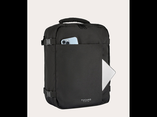 Tucano ruksak Tugo M Cabin 15.6", za MacBook Pro 16", 23L, crni