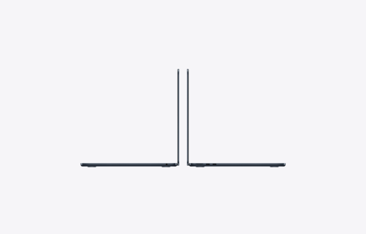 Apple laptop MacBook Air 13" M5 (MDHF4LL/A), 13,6" Apple M5 10-core CPU/10-core GPU, 16GB RAM, 1TB SSD, Midnight