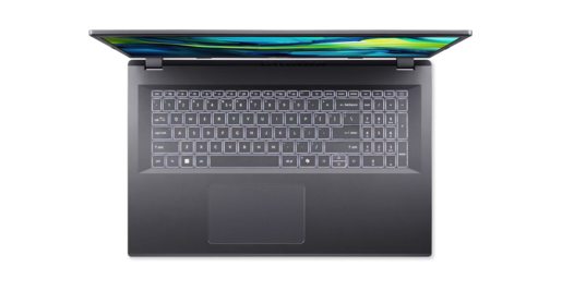 Acer laptop Aspire 17 A17-51M-593X (NX.J0HEX.004), 17,3" FullHD, Intel Core 5 120U, 16GB DDR5 RAM, 512GB SSD, Intel HD Graphics, Linux