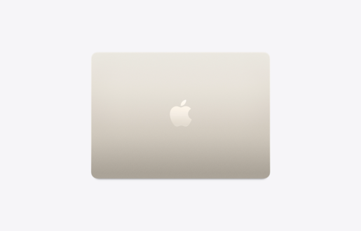 Apple laptop MacBook Air 13" M5 (MDHA4LL/A), 13,6" Apple M5 10-core CPU/10-core GPU, 16GB RAM, 512GB SSD, Starlight