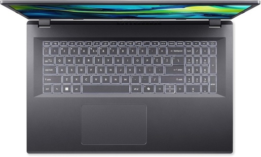 Acer laptop Aspire 17 A17-51M-92VB (NX.JL5EX.005), 17,3" FullHD, Intel Core i9-13900H, 16GB DDR5 RAM, 1TB SSD, Intel Iris Xe Graphics, Backlit KB, FreeDOS