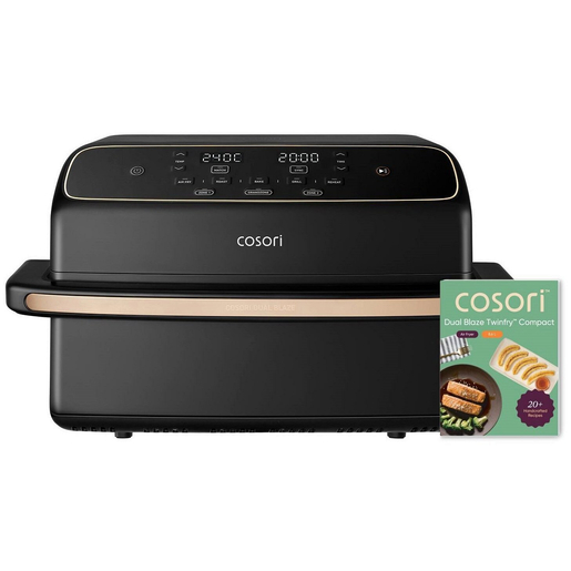 Cosori friteza na vrući zrak Dual Blaze TwinFry Compact, 2700 W, 8.6 L