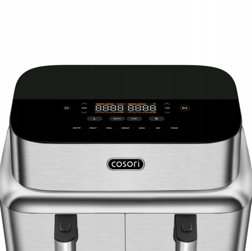 Cosori friteza na vrući zrak Iconic Dual, 2700 W, 8.6 L