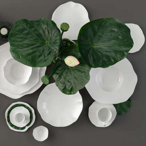 Villeroy & Boch etažer Pura na 3 nivoa 27 × 26 cm / 1044667880