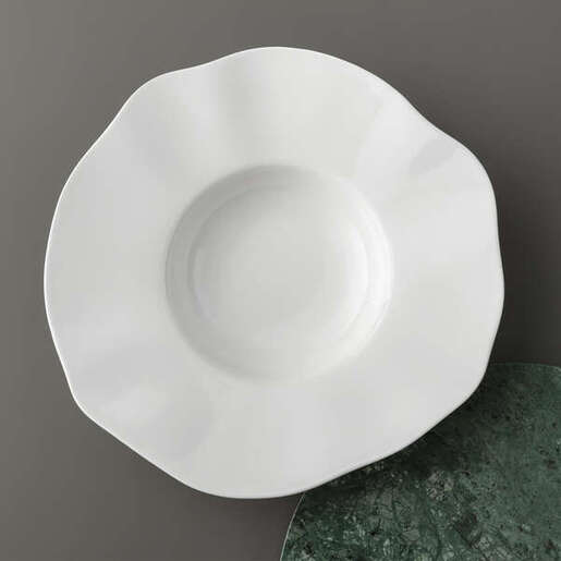 Villeroy & Boch tanjir za pastu Pura 28,5 cm, Premium Bone porculan / 1044662790