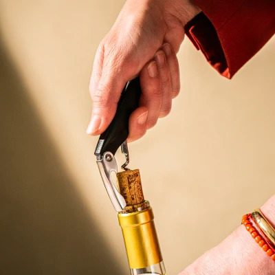 VACU VIN vadičep Waiter's Corkscrew 3-u-1, crni / 68504606