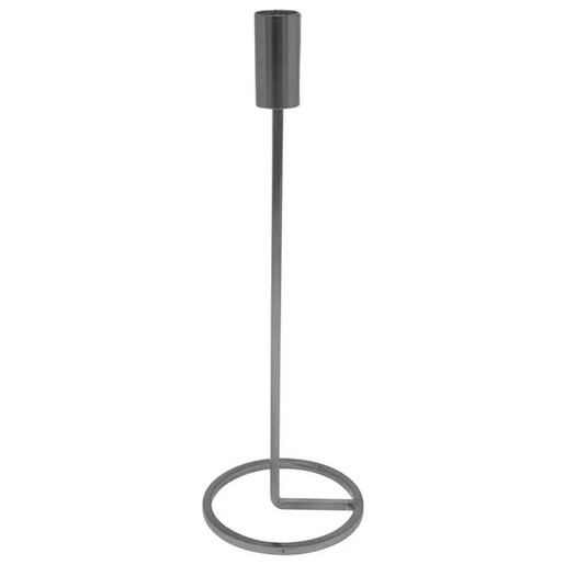 Svijećnjak 31 cm srebrni