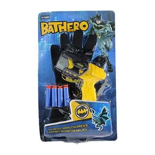 Batman rukavice s pištoljem na soft metke