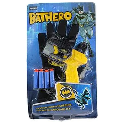 Batman rukavice s pištoljem na soft metke