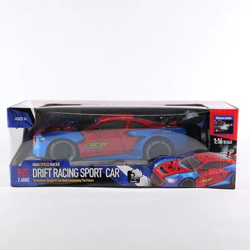 Automobil Spiderman na daljinski 27 × 12 cm