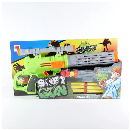 Soft gun puška sa mekanim metcima