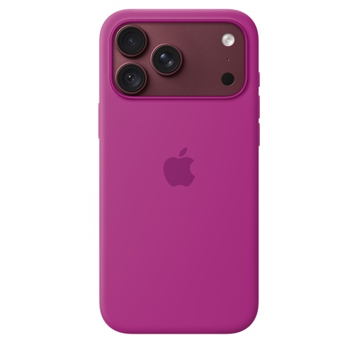 iPhone 18 Pro Max Silicone Case with MagSafe – Magenta
