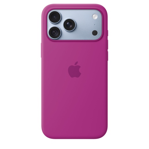 iPhone 18 Pro Max Silicone Case with MagSafe – Magenta