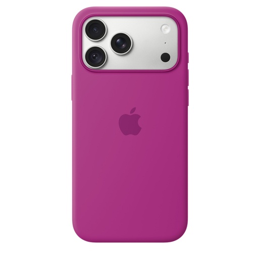iPhone 18 Pro Max Silicone Case with MagSafe – Magenta